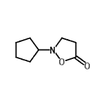 CAS#: 95503-58-5， 2-Cyclopentyl-1,2-oxazolidin-5-one