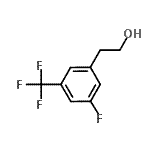 CAS 登录号：955036-77-8， 2-[3-氟-5-(三氟甲基)苯基]乙醇