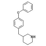 CAS#: 955288-26-3， 3-(4-Phenoxybenzyl)piperidine