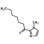 CAS#: 95633-74-2， 1-(1-Methyl-1H-imidazol-2-yl)-1-heptanone