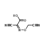 CAS#: 95679-59-7， (2Z)-Cyano[(cyanomethoxy)imino]acetic acid