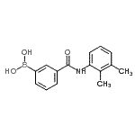 结构式 CAS# 957060-99-0, {3-[(2,3-二甲基苯基)氨基甲酰]苯基}硼酸