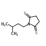 CAS#: 95765-54-1， 1-(3-Methylbutyl)-2,5-pyrrolidinedithione