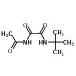 CAS#: 957825-90-0， N-Acetyl-N'-(2-methyl-2-propanyl)ethanediamide