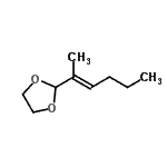 CAS#: 95827-13-7， 2-[(2E)-2-Hexen-2-yl]-1,3-dioxolane