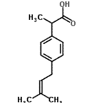 CAS#: 95833-51-5， 2-[4-(3-Methyl-2-buten-1-yl)phenyl]propanoic acid