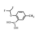 CAS#: 958451-75-7， [2-(Difluoromethoxy)-5-methylphenyl]boronic acid