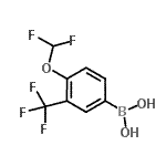 CAS#: 958451-79-1， [4-(Difluoromethoxy)-3-(trifluoromethyl)phenyl]boronic acid
