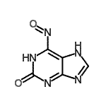 CAS#: 958825-58-6， 6-Nitroso-1,7-dihydro-2H-purin-2-one