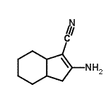 CAS#: 959009-59-7， 2-Amino-3a,4,5,6,7,7a-hexahydro-1H-indene-3-carbonitrile