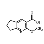 CAS#: 959237-67-3， 2-Methoxy-6,7-dihydro-5H-cyclopenta[b]pyridine-3-carboxylic acid