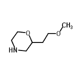 CAS#: 959238-10-9， 2-(2-Methoxyethyl)morpholine