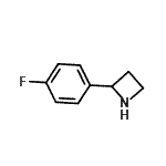 CAS#: 959238-17-6， 2-(4-Fluorophenyl)azetidine