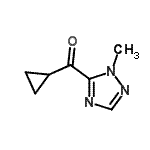 CAS#: 959239-56-6， Cyclopropyl(1-methyl-1H-1,2,4-triazol-5-yl)methanone