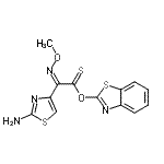 CAS#: 959246-33-4， O-1,3-Benzothiazol-2-yl (2Z)-(2-amino-1,3-thiazol-4-yl)(methoxyimino)ethanethioate