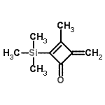 CAS#: 959856-22-5， 3-Methyl-4-methylene-2-(trimethylsilyl)-2-cyclobuten-1-one