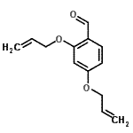 CAS#: 96601-10-4， 2,4-Bis(allyloxy)benzaldehyde