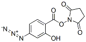 结构式 CAS# 96602-46-9, 4-叠氮基水杨酸 N-羟基琥珀酰亚胺酯