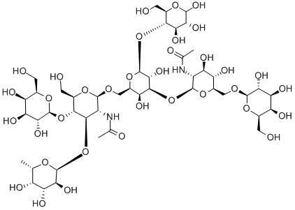 CAS#: 96656-34-7， Fucosyllacto-N-Hexaose III From Human