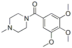 CAS#: 967-54-4， (4-Methylpiperazin-1-yl)-(3,4,5-trimethoxyphenyl)methanone