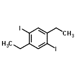 CAS#: 96802-17-4， 1,4-Diethyl-2,5-diiodobenzene