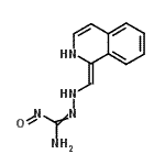 CAS#: 96826-68-5， (1-Isoquinolinylmethylene)-N-Hydroxy-N'-Aminoguanidine
