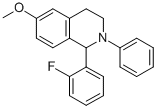 CAS#: 97106-80-4， 1,2,3,4-Tetrahydro-1-(2-Fluorophenyl)-6-Methoxy-2-Phenylisoquinoline