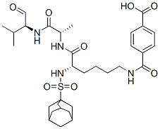 CAS#: 97143-05-0， N(Alpha)-(1-Adamantanesulfonyl)-N(Epsilon)-(4-Carboxybenzoyl)Lysyl-Alanyl-Valinal