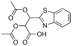 CAS#: 97338-86-8， 2,3-Bis(Acetyloxy)-3-(1,3-Benzothiazol-2-Yl)Propanoic Acid