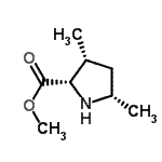 CAS#: 97347-54-1， Methyl (3R,5S)-3,5-dimethyl-L-prolinate