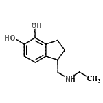 CAS#: 97352-23-3， 1-[(Ethylamino)methyl]-4,5-indanediol