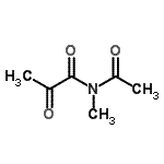 CAS#: 97382-53-1， N-Acetyl-N-methyl-2-oxopropanamide