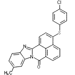 CAS#: 97416-81-4， 3-[(4-Chlorophenyl)Thio]-10-Methyl-7H-Benzimidazo[2,1-a]Benz[de]Isoquinolin-7-One
