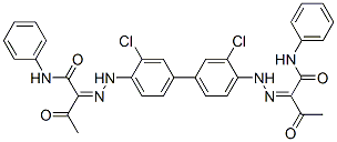 CAS#: 97794-07-5， (2Z)-2-[[2-Chloro-4-[3-Chloro-4-[(2Z)-2-[2-Oxo-1-(Phenylcarbamoyl)Propylidene]Hydrazinyl]Phenyl]Phenyl]Hydrazinylidene]-3-Oxo-N-Phenyl-Butanamide
