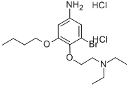 CAS#: 97833-70-0， 3-Bromo-5-butoxy-4-(2-diethylaminoethoxy)aniline dihydrochloride