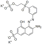 CAS#: 97925-90-1， Dipotassium 6-Amino-4-Hydroxy-5-[[3-[[2-(Sulphonatooxy)Ethyl]Sulphonyl]Phenyl]Azo]Naphthalene-2-Sulphonate
