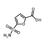 CAS#: 98027-63-5， 5-Sulfamoyl-2-furoic acid