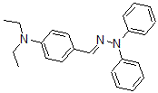 CAS#: 98084-67-4， 4-(Diethylamino)benzaldehyde diphenylhydrazone