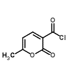 CAS#: 98273-11-1， 6-Methyl-2-oxo-2H-pyran-3-carbonyl chloride