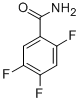 structure of CAS# 98349-23-6, 2,4,5-Trifluorobenzamide;Jrd-0614;Zinc02572148