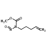 CAS#: 98386-05-1， Methyl nitroso(4-penten-1-yl)carbamate