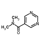 CAS#: 98405-54-0， N,N-Dimethyl-5-pyrimidinecarboxamide