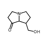 CAS#: 98426-36-9， 7-(Hydroxymethyl)hexahydro-1H-pyrrolizin-1-one