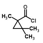 CAS#: 98431-01-7， 1,2,2-Trimethylcyclopropanecarbonyl chloride