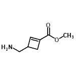 CAS#: 98431-66-4， Methyl 3-(aminomethyl)-1-cyclobutene-1-carboxylate