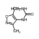 CAS#: 98432-43-0， 1-(3,5-dimethylisoxazol-4-yl)-3-methyl-urea