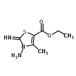 CAS#: 98432-51-0， Ethyl 3-amino-2-imino-4-methyl-2,3-dihydro-1,3-thiazole-5-carboxylate