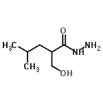 CAS#: 98433-24-0， 2-(Hydroxymethyl)-4-methylpentanehydrazide