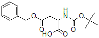 CAS#: 98482-77-0， 2-tert-Butoxycarbonylamino-succinic acid 4-benzyl ester