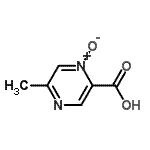 CAS#: 98502-96-6， 5-Methyl-2-pyrazinecarboxylic acid 1-oxide